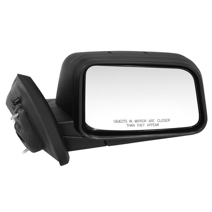 RETROVISOR MIRROR - OE STYLE - FORD EDGE 08 - WITH POWER TEXTURED COVER - PASSENGER SIDE - PAINT TO MATCH - BLACK