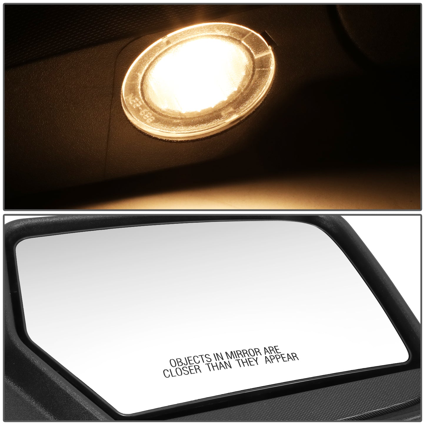 RETROVISOR MIRROR - OE STYLE - FORD EXPEDITION 07-14 - WITH POWER - PASSENGER SIDE - PAINT TO MATCH - BLACK
