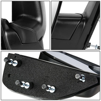 RETROVISOR MIRROR - OEM - 10-14 FORD E-150, E-250, E-350, E-450 / 10-14 FORD ECONOLINE - MANUAL - TEXTURED - BLACK - RIGHT