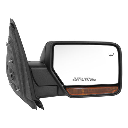 RETROVISOR MIRROR - OE STYLE - FORD EXPEDITION 11 - WITH POWER WITH HEATED WITH TURN SIGNAL - PASSENGER SIDE - PAINT TO MATCH - BLACK