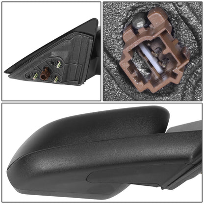 RETROVISOR MIRROR - OE STYLE - FORD MUSTANG 2010 - WITH POWER - FOR GT - PASSENGER RIGHT SIDE - BLACK