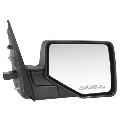 RETROVISOR MIRROR - OE STYLE - FORD EXPLORER 06-10 - FORD EXPLORER SPORT TRAC 07-10 - WITH POWER WITH CHROME COVER - PASSENGER SIDE - SMOOTH - CHROME / BLACK