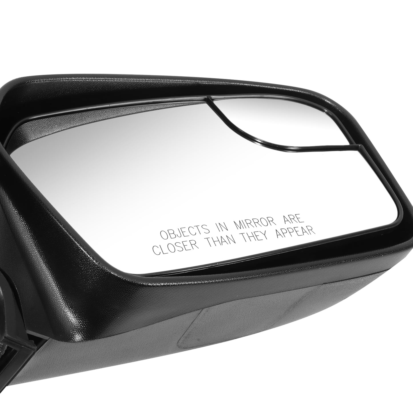 RETROVISOR MIRROR - OE STYLE - FORD FUSION 2011-2012 - WITH POWER WITH TEXTURED COVER - PASSENGER RIGHT SIDE - BLACK