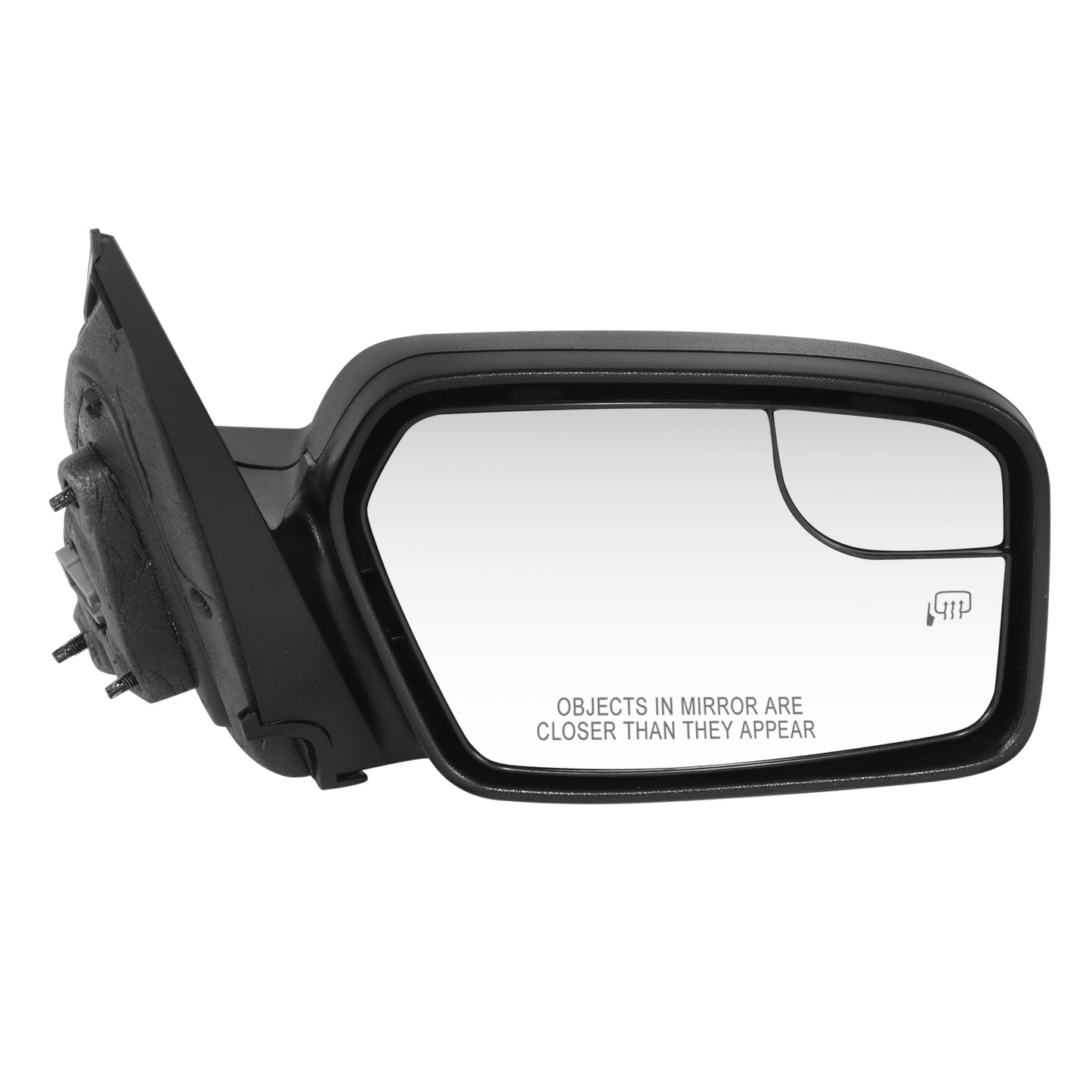 RETROVISOR MIRROR - OE STYLE - FORD FUSION 11-12 - WITH POWER WITH HEATED GLASS WITH TEXTURED COVER - PASSENGER SIDE - PAINT TO MATCH - BLACK