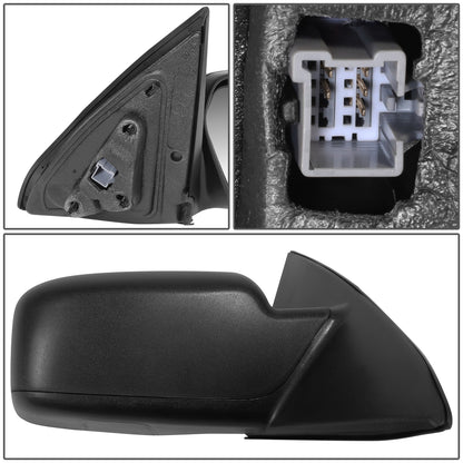 RETROVISOR MIRROR - OE STYLE - FORD FUSION 11-12 - WITH POWER WITH HEATED GLASS WITH TEXTURED COVER - PASSENGER SIDE - PAINT TO MATCH - BLACK