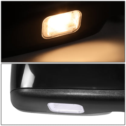 RETROVISOR MIRROR - OE STYLE - FORD FUSION 11-12 - WITH POWER WITH HEATED GLASS WITH PUDDLE LIGHT WITH TEXTURED COVER - PASSENGER SIDE - PAINT TO MATCH - BLACK