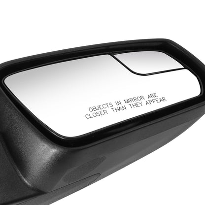 RETROVISOR MIRROR - OE STYLE - FORD MUSTANG 2013-2014 - WITH POWER WITH BLIND SPOT MIRROR - PASSENGER RIGHT SIDE - BLACK