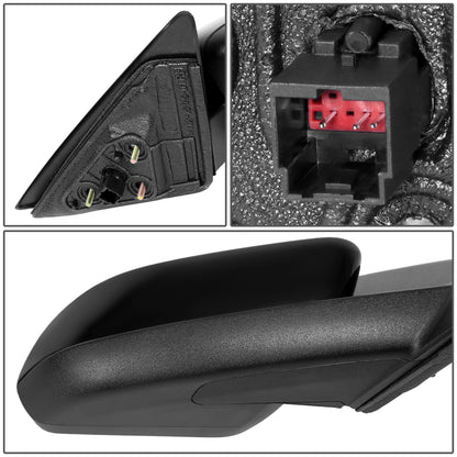 RETROVISOR MIRROR - OE STYLE - FORD MUSTANG 2013-2014 - WITH POWER - PASSENGER RIGHT SIDE - BLACK