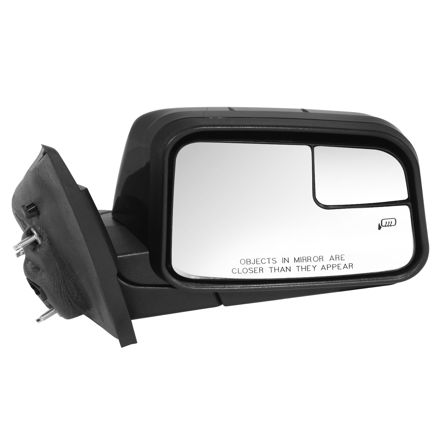 RETROVISOR MIRROR - OE STYLE - FORD EDGE 11 - WITH POWER WITH HEATED GLASS WITH BLIND SPOT MIRROR - PASSENGER SIDE - PAINT TO MATCH - BLACK