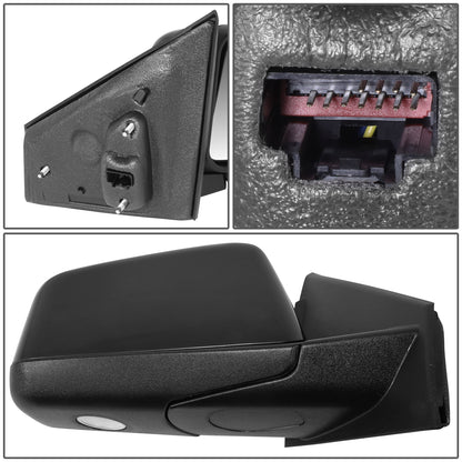 RETROVISOR MIRROR - OE STYLE - LINCOLN MKX 11 - WITH POWER WITH HEATED GLASS WITH BLIND SPOT MIRROR WITH MEMORY - PASSENGER SIDE - PAINT TO MATCH - BLACK