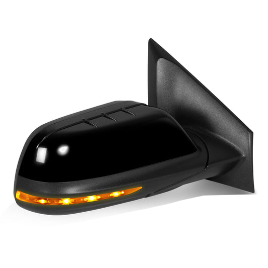 RETROVISOR MIRROR - OE STYLE - FORD EDGE 2012-2014 - WITH MEMORY WITH HEATED WITH BLIND SPOT WITH TURN SIGNAL - PASSENGER RIGHT SIDE - BLACK