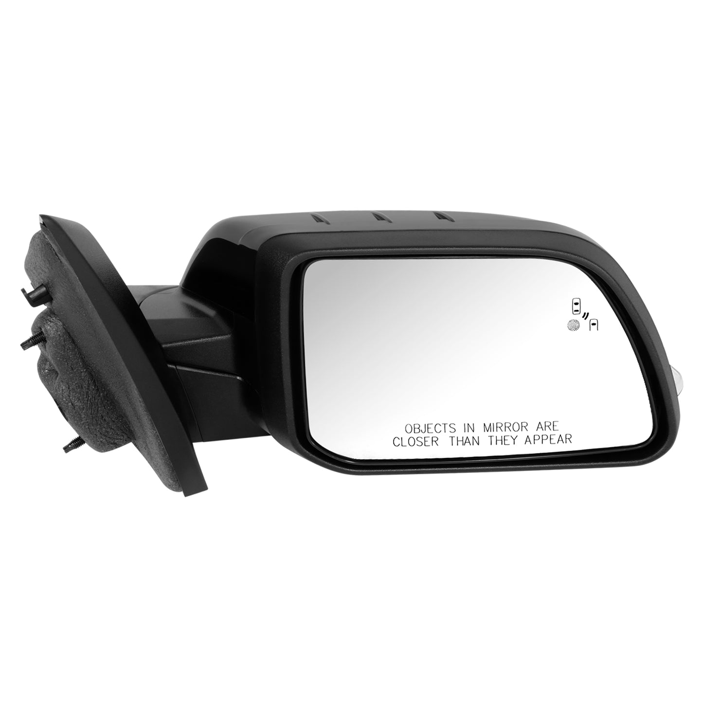 RETROVISOR MIRROR - OE STYLE - FORD EDGE 2012-2014 - WITH MEMORY WITH HEATED WITH BLIND SPOT WITH TURN SIGNAL - PASSENGER RIGHT SIDE - BLACK