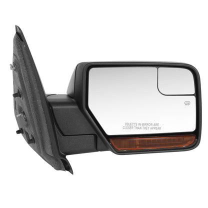 RETROVISOR MIRROR - OE STYLE - FORD EXPEDITION 12-14 - LINCOLN NAVIGATOR 12-14 - WITH POWER FOLD WITH HEATED WITH SIGNAL WITH MEMORY - PASSENGER SIDE - PAINT TO MATCH - BLACK