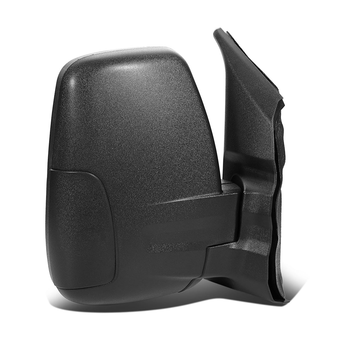 RETROVISOR MIRROR - OEM - 15-19 FORD TRANSIT 150, 250, 350 - POWERED - FOLDING - TEXTURED - BLACK - RIGHT