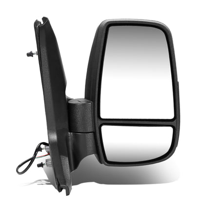 RETROVISOR MIRROR - OEM - 15-19 FORD TRANSIT 150, 250, 350 - POWERED - FOLDING - TEXTURED - BLACK - RIGHT
