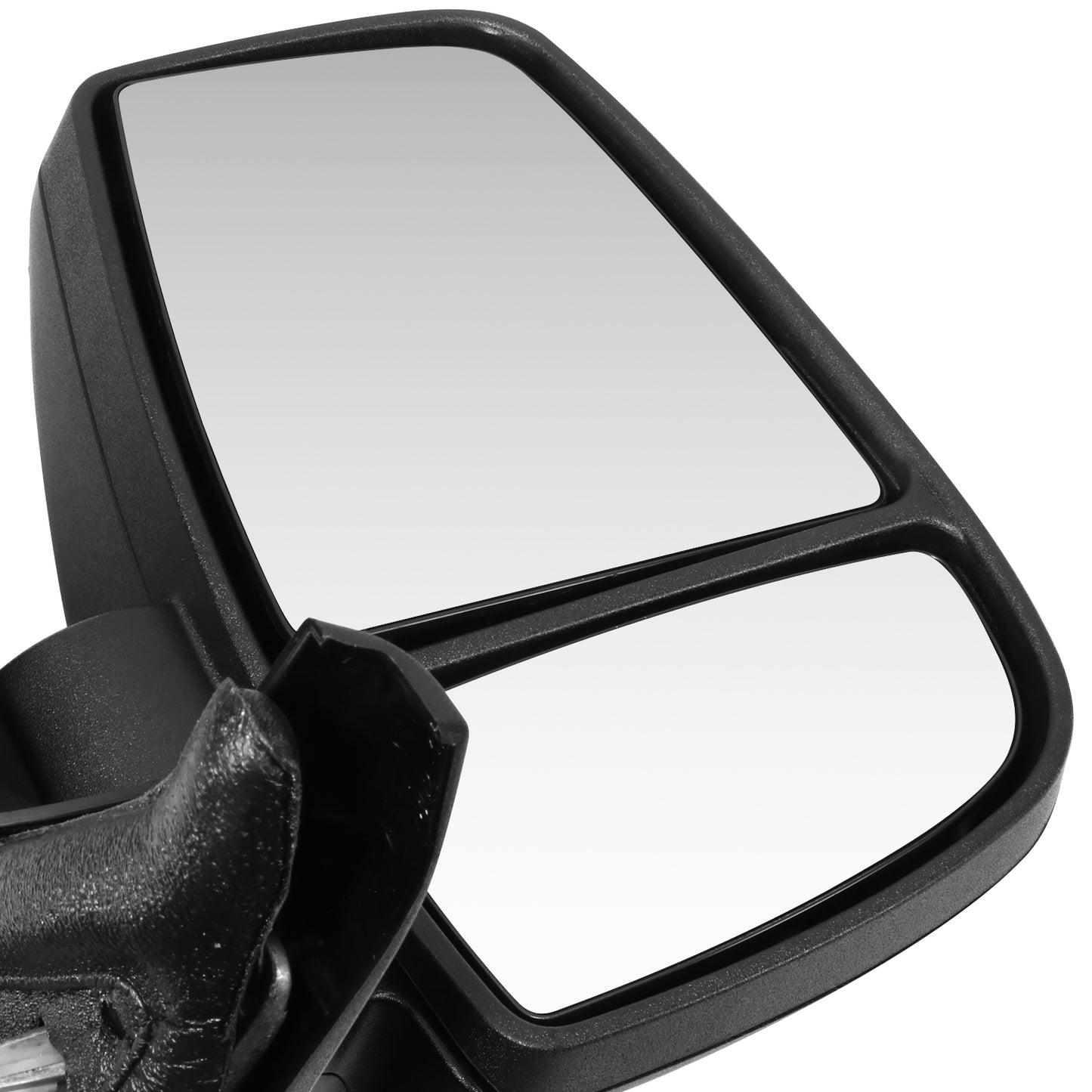 RETROVISOR MIRROR - OE STYLE - FORD TRANSIT 150 18-19 - FORD TRANSIT 250 18-19 - FORD TRANSIT 350 18-19 - WITH POWER SHORT ARM LOW ROOF - PASSENGER SIDE - PAINT TO MATCH - BLACK