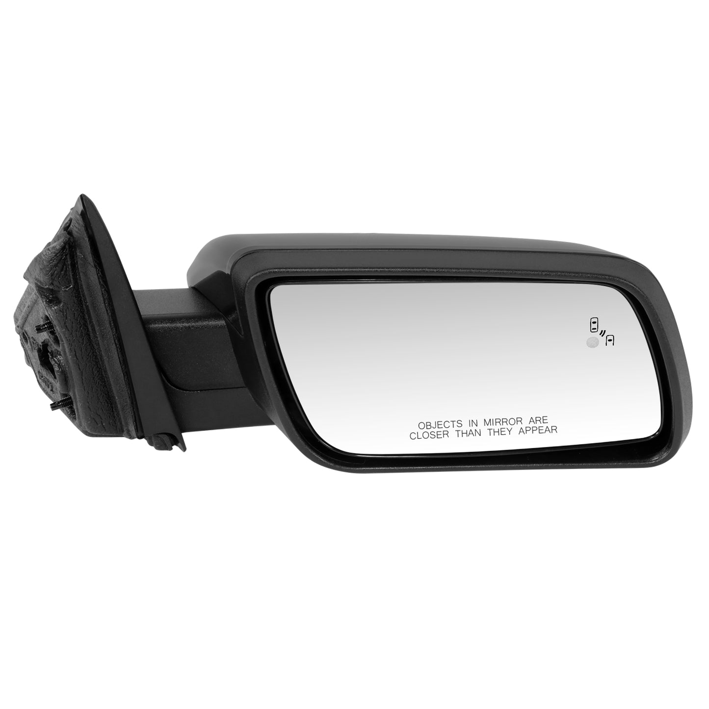 RETROVISOR MIRROR - OE STYLE - FORD FLEX 2013-2019 - WITH POWER WITH HEATED GLASS WITH BLIND SPOT WITH MEMORY - PASSENGER RIGHT SIDE - BLACK