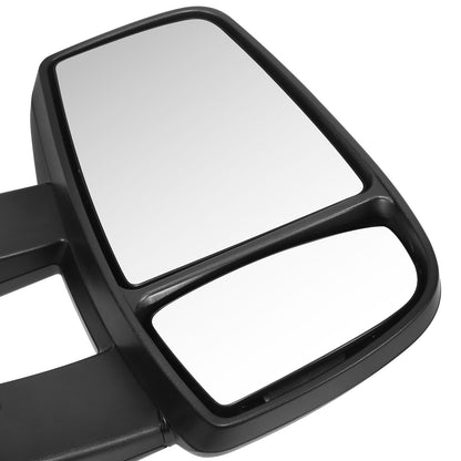 RETROVISOR MIRROR - OE STYLE - FORD TRANSIT 150 15-19 - FORD TRANSIT 250 15-19 - FORD TRANSIT 350 15-19 - WITH POWER LONG ARM LOW ROOF - PASSENGER SIDE - PAINT TO MATCH - BLACK