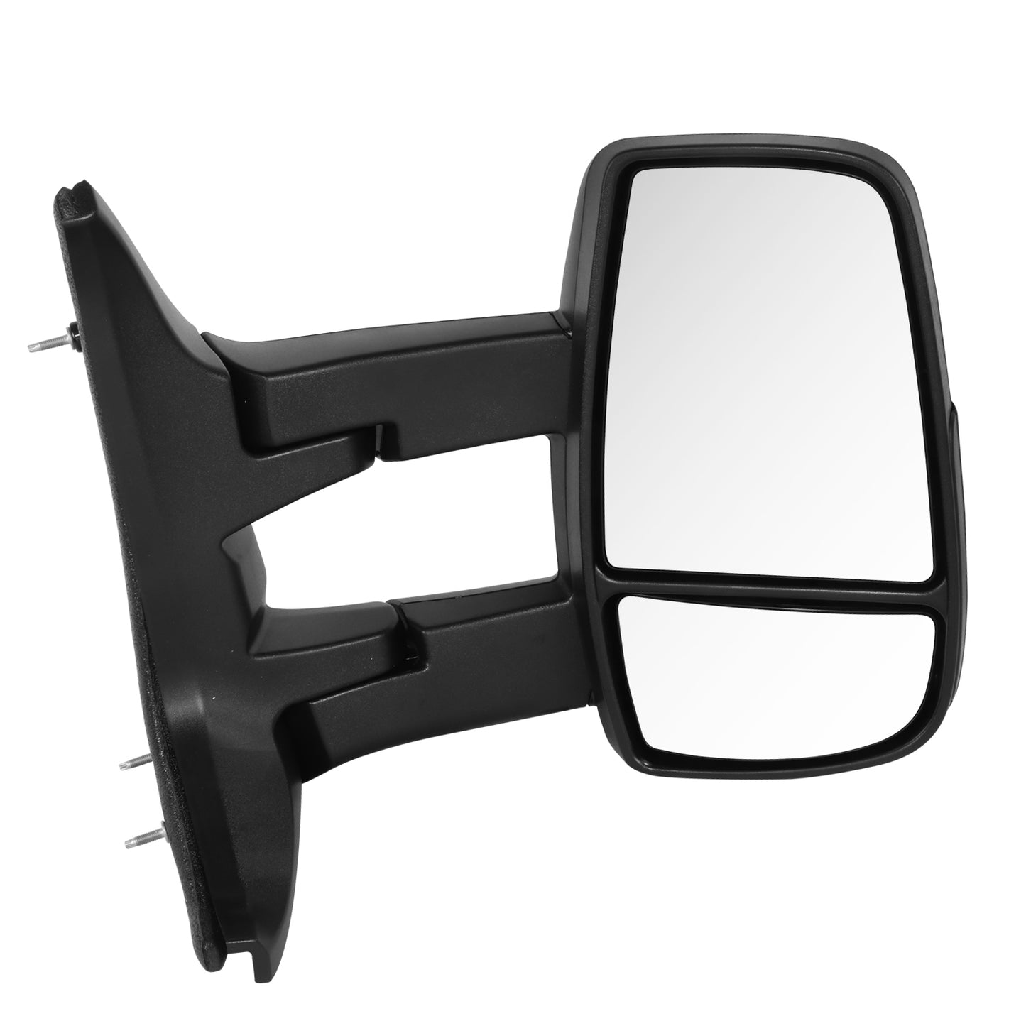 RETROVISOR MIRROR - OE STYLE - FORD TRANSIT 150 15-19 - FORD TRANSIT 250 15-19 - FORD TRANSIT 350 15-19 - WITH POWER HIGH ROOF - PASSENGER SIDE - PAINT TO MATCH - BLACK