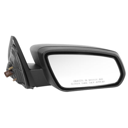 RETROVISOR MIRROR - OE STYLE - FORD MUSTANG 10-12 - WITH POWER TEXTURED COVER - PASSENGER SIDE - PAINT TO MATCH - BLACK
