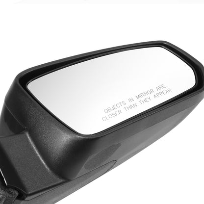 RETROVISOR MIRROR - OE STYLE - FORD MUSTANG 2010-2012 - WITH POWER GLOSS COVER - PASSENGER RIGHT SIDE - BLACK
