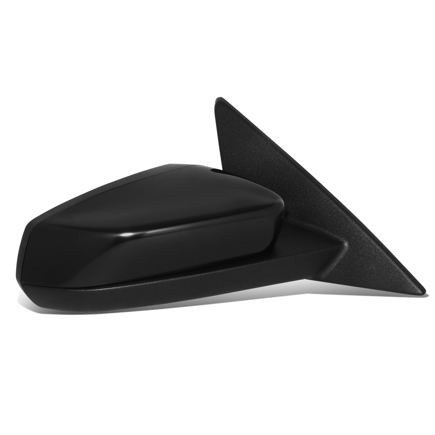 RETROVISOR MIRROR - OE STYLE - FORD MUSTANG 10-12 - WITH POWER WITH BLIND SPOT MIRROR GLOSS COVER - PASSENGER SIDE - PAINT TO MATCH - BLACK