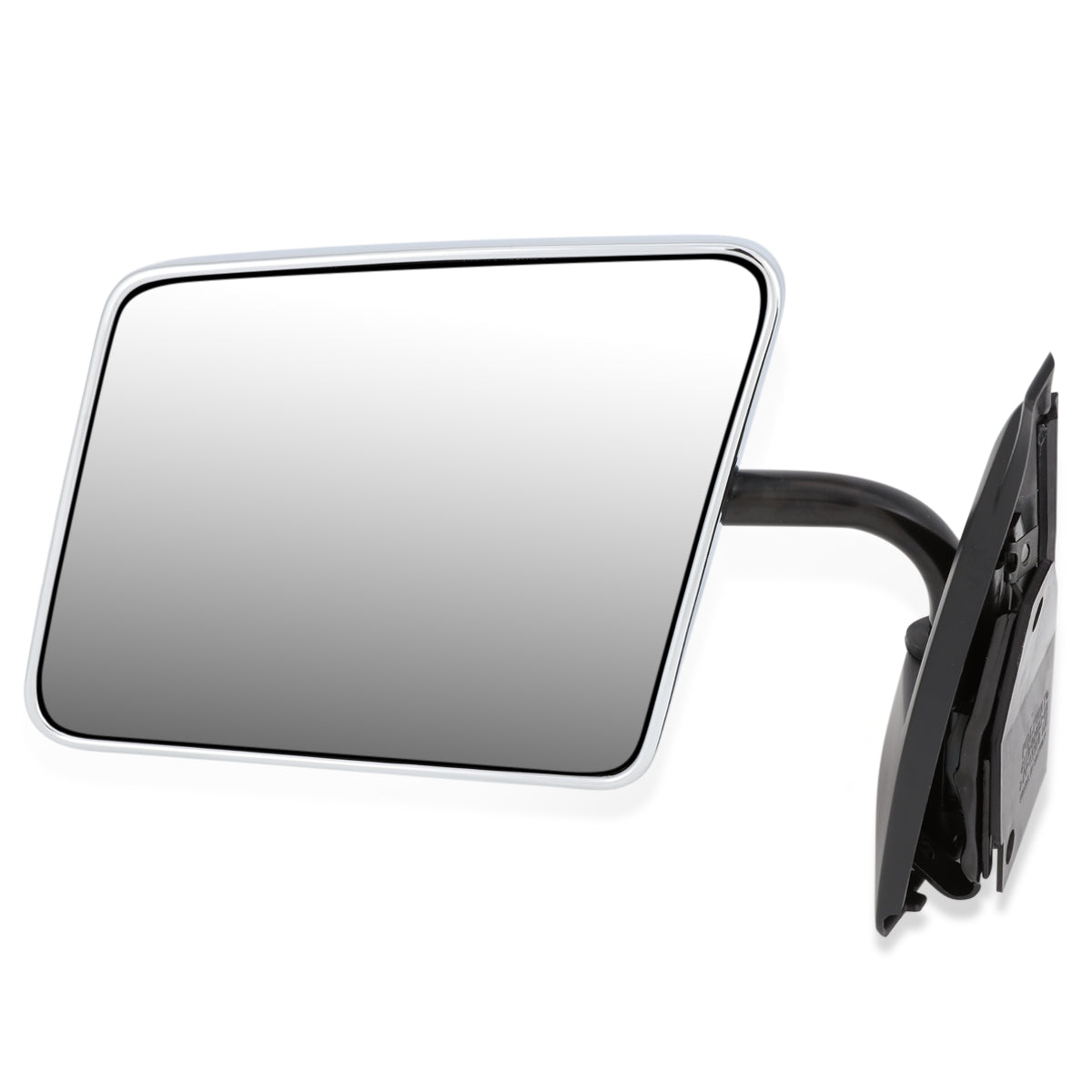 RETROVISOR MIRROR - OEM - 83-90 CHEVY S10 BLAZER / 82-90 CHEVY S10 PICKUP / 83-90 GMC S15 JIMMY / 82-93 GMC S15 PICKUP - MANUAL - CHROME - LEFT