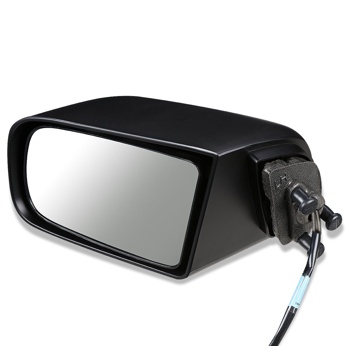 RETROVISOR MIRROR - OEM - 88-96 BUICK REGAL / 90-94 CHEVY LUMINA / 88-96 PONTIAC GRAND PRIX - MANUAL - PAINTABLE - BLACK - LEFT