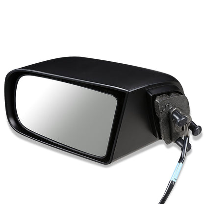 RETROVISOR MIRROR - OEM - 88-96 BUICK REGAL / 90-94 CHEVY LUMINA / 88-96 PONTIAC GRAND PRIX - MANUAL - PAINTABLE - BLACK - LEFT