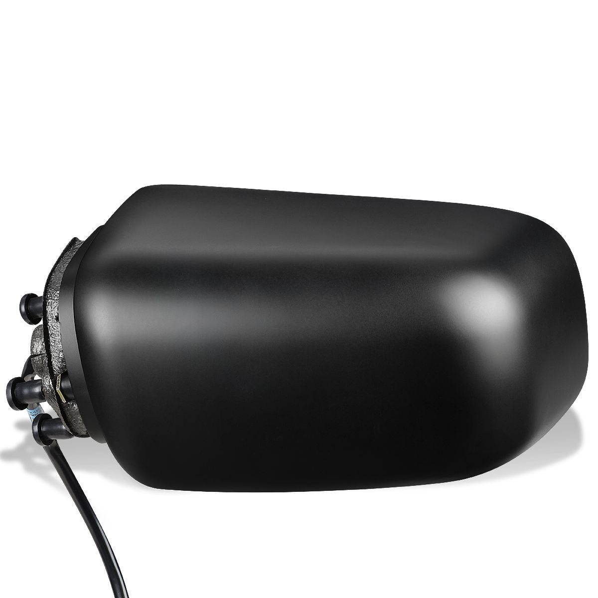 RETROVISOR MIRROR - OEM - 90-96 BUICK REGAL / 90-96 PONTIAC GRAND PRIX - POWERED - PAINTABLE - BLACK - LEFT