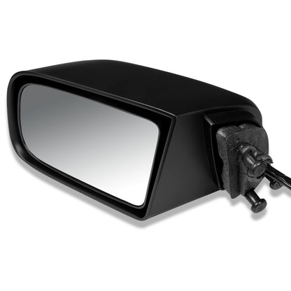 RETROVISOR MIRROR - OEM - 88-96 BUICK REGAL / 90-94 CHEVY LUMINA / 88-96 PONTIAC GRAND PRIX - MANUAL - PAINTABLE - BLACK - LEFT