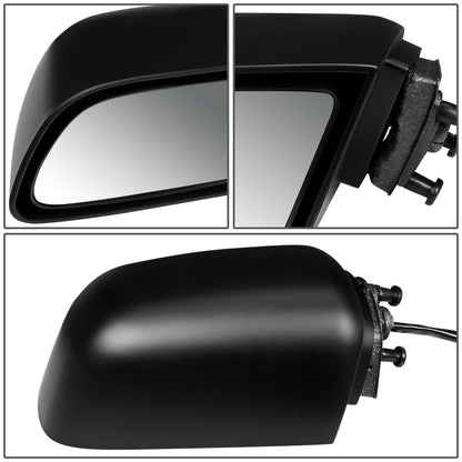 RETROVISOR MIRROR - OEM - 88-96 BUICK REGAL / 90-94 CHEVY LUMINA / 88-96 PONTIAC GRAND PRIX - MANUAL - PAINTABLE - BLACK - LEFT