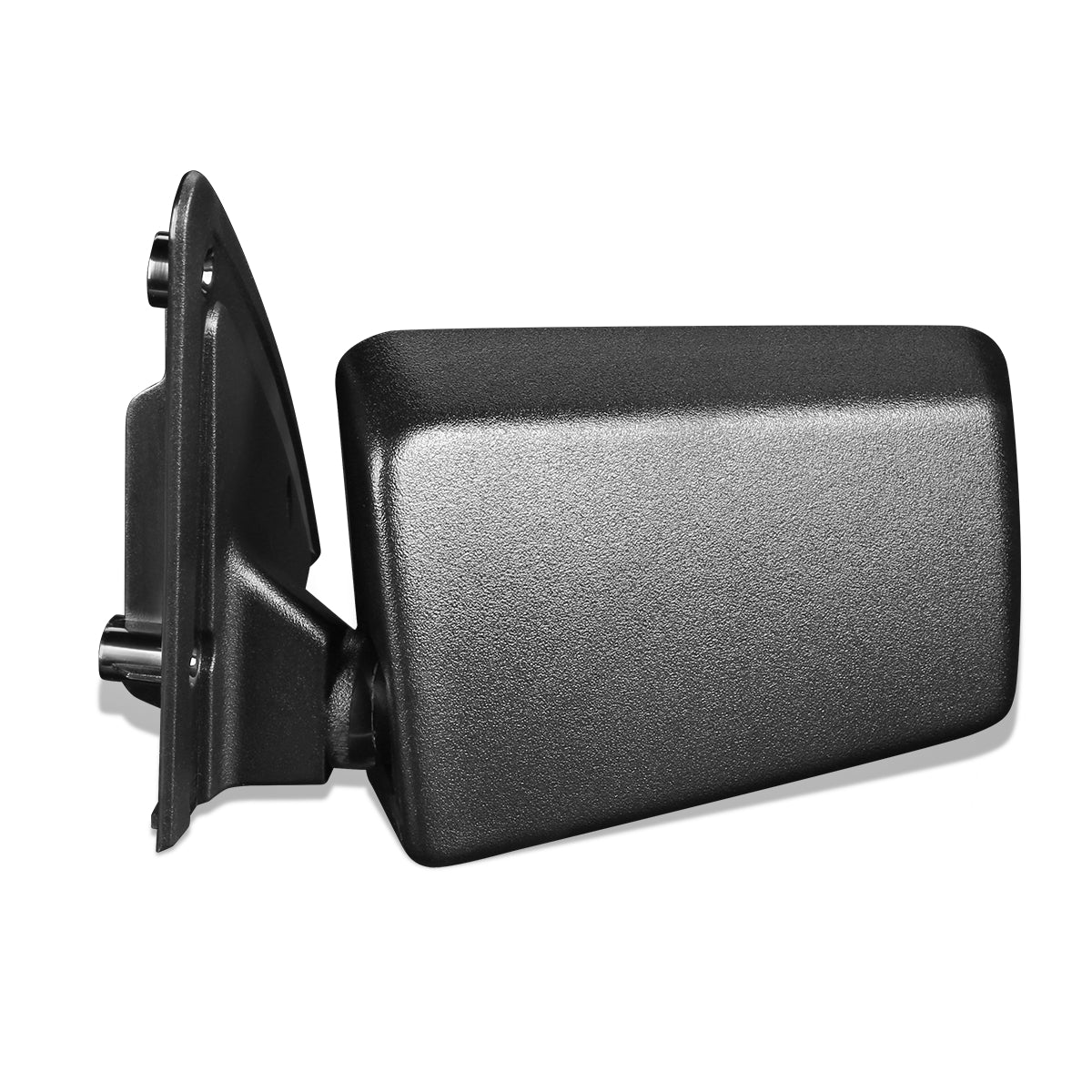 RETROVISOR MIRROR - OEM - 85-94 CHEVY S10 BLAZER / 85-93 CHEVY S10 PICKUP / 85-91 GMC S15 JIMMY / 85-90 GMC S15 PICKUP / 91-93 GMC SONOMA / 91-94 OLDSMOBILE BRAVADA - MANUAL - TEXTURED - BLACK - LEFT