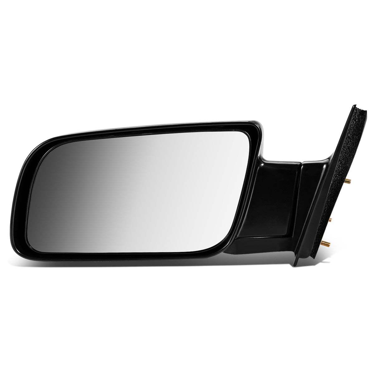 RETROVISOR MIRROR - OEM - 81-91 CHEVY TAHOE, SUBURBAN - MANUAL - BLACK MATERIAL - LEFT