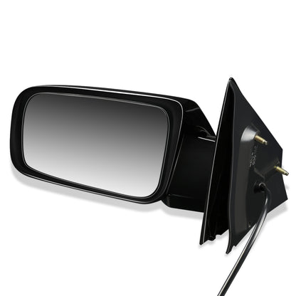 RETROVISOR MIRROR - OEM - 88-98 CHEVY ASTRO / 88-98 GMC SAFARI - POWERED - PAINTABLE - BLACK - LEFT