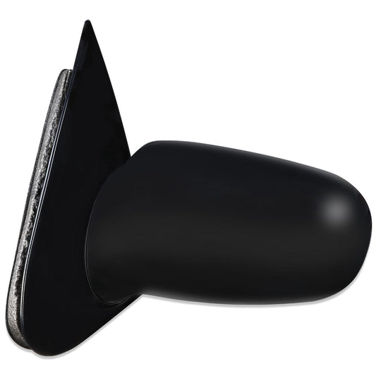 RETROVISOR MIRROR - OEM - 95-05 CHEVY CAVALIER SEDAN / 95-05 PONTIAC SUNFIRE SEDAN - POWERED - PAINTABLE - BLACK - LEFT