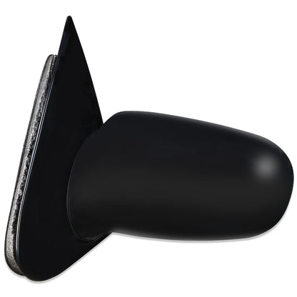 RETROVISOR MIRROR - OEM - 95-05 CHEVY CAVALIER SEDAN / 95-05 PONTIAC SUNFIRE SEDAN - MANUAL - PAINTABLE - BLACK - LEFT