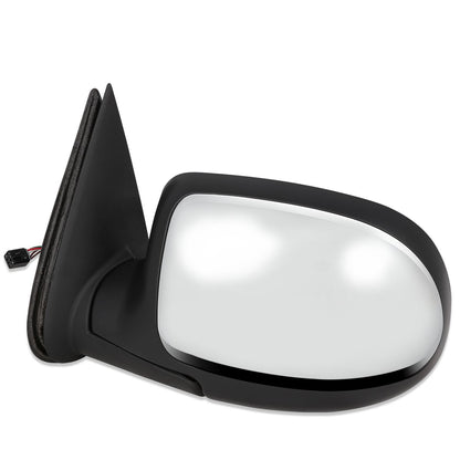 RETROVISOR MIRROR - OEM - 99-02 CHEVY SILVERADO 1500, 2500, 3500 / 00-02 CHEVY TAHOE / 00-02 CHEVY SUBURBAN 1500, 2500 / 99-02 GMC SIERRA 1500, 2500, 3500 / 00-02 GMC YUKON - POLISHED - CHROME - LEFT