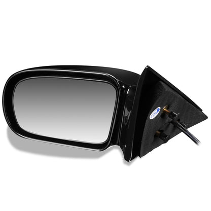 RETROVISOR MIRROR - OEM - 92-98 BUICK SKYLARK / 92-98 OLDSMOBILE ACHIEVA / 92-98 PONTIAC GRAND AM - MANUAL - PAINTABLE - BLACK - LEFT