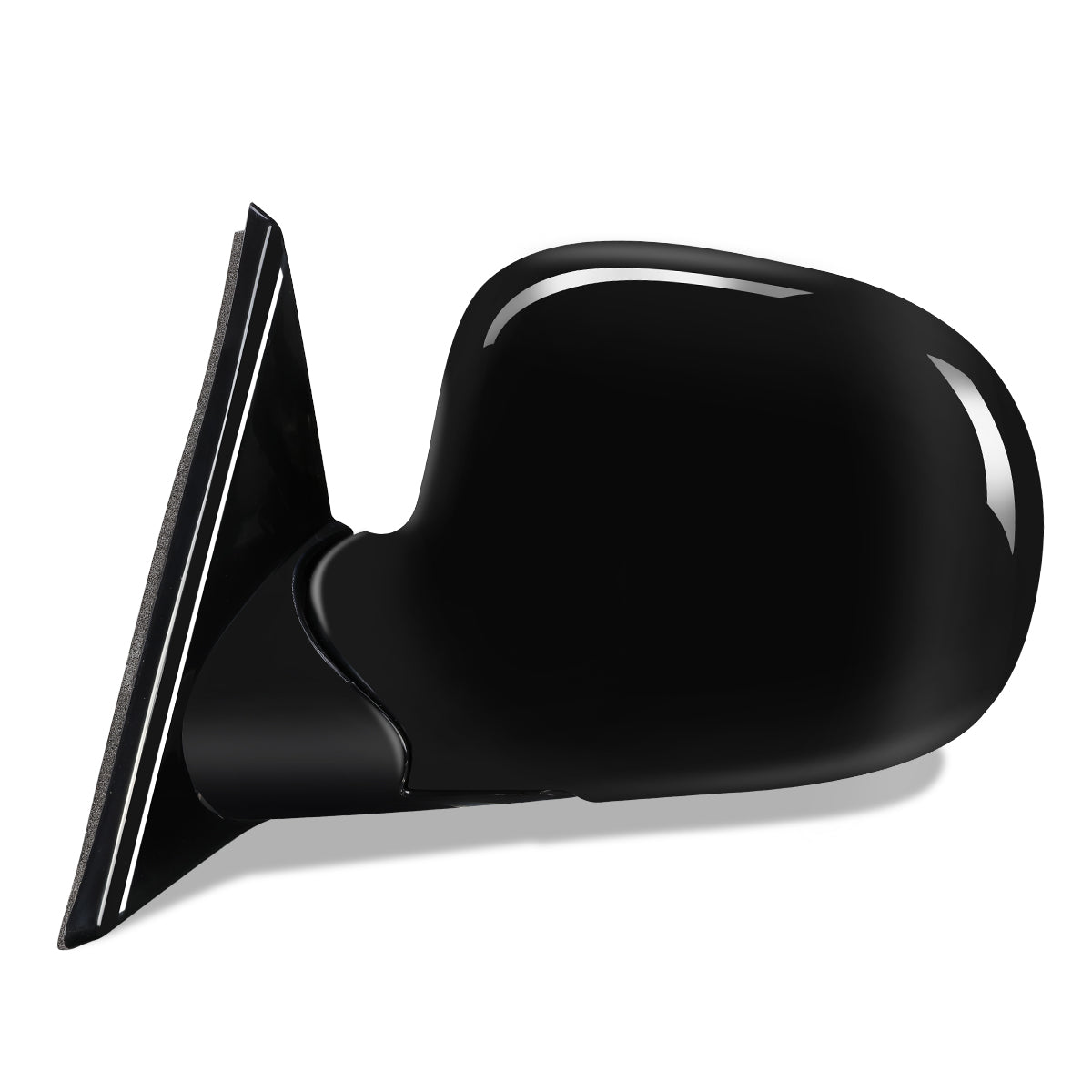 RETROVISOR MIRROR - OEM - 98-99 CHEVY BLAZER / 1998 CHEVY S10 PICKUP / 1998GMC SONOMA / 98-99 OLDSMOBILE BRAVADA - POWERED - PAINTABLE - BLACK - LEFT