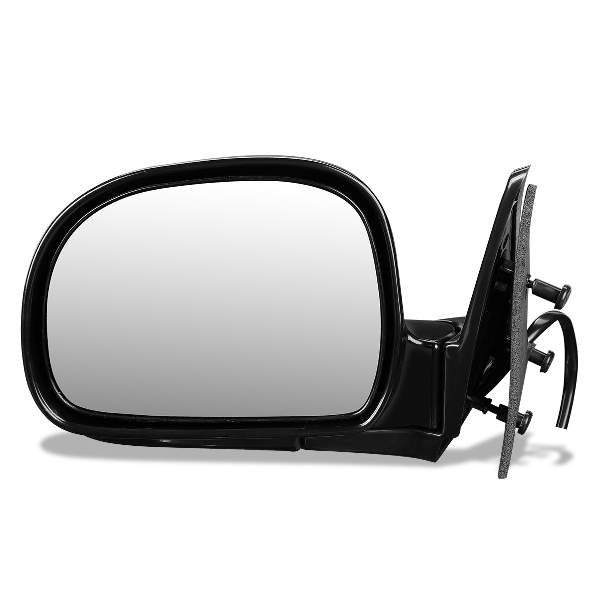 RETROVISOR MIRROR - OEM - 98-99 CHEVY BLAZER / 1998 CHEVY S10 PICKUP / 1998GMC SONOMA / 98-99 OLDSMOBILE BRAVADA - POWERED - PAINTABLE - BLACK - LEFT