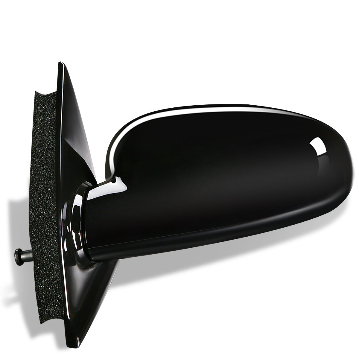 RETROVISOR MIRROR - OEM - 97-02 SATURN SC COUPE - POWERED - PAINTABLE - BLACK - LEFT