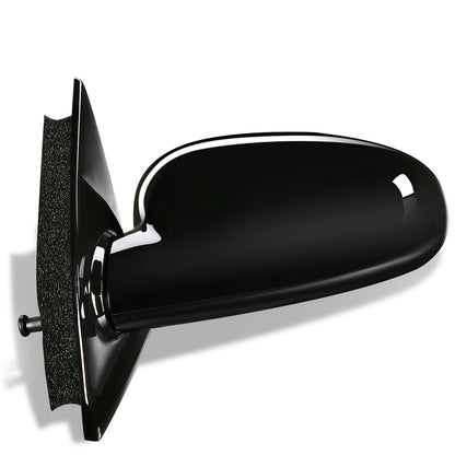 RETROVISOR MIRROR - OEM - 97-02 SATURN SC COUPE - POWERED - PAINTABLE - BLACK - LEFT