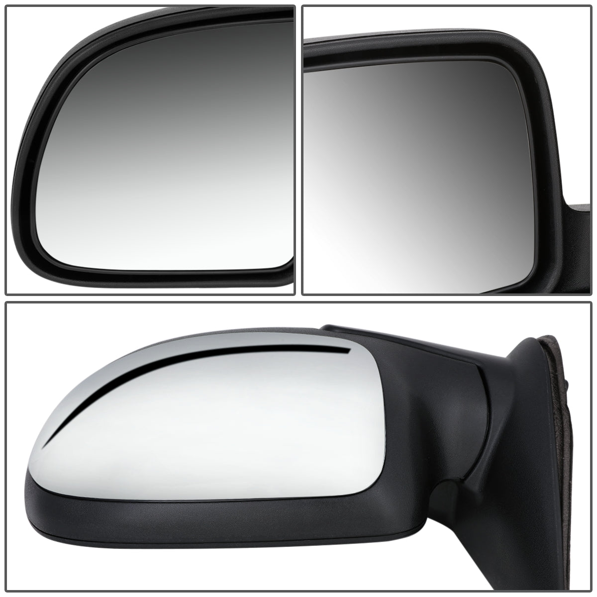 RETROVISOR MIRROR - OEM - CADILLAC ESCALADE 00-06 / CHEVROLET SILVERADO 1500 99-06 / CHEVROLET SILVERADO 1500 CLASSIC 07 / CHEVROLET SILVERADO 2500 99-06 / CHEVROLET SILVERADO 2500 CLASSIC 07 / CHEVROLET SILVERADO 3500 01-06 / CHEVROLET SILVERADO 3500