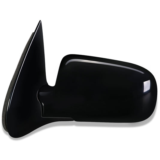 RETROVISOR MIRROR - OEM - 05-07 BUICK TERRAZA / 97-04 CHEVY VENTURE / 97-04 OLDSMOBILE SILHOUETTE / 97-98 PONTIAC TRANS SPORT / 05-07 SATURN RELAY - POWERED - PAINTABLE - BLACK - LEFT