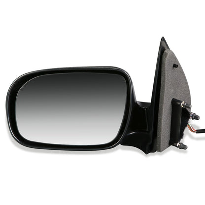 RETROVISOR MIRROR - OEM - 05-07 BUICK TERRAZA / 97-04 CHEVY VENTURE / 97-04 OLDSMOBILE SILHOUETTE / 97-98 PONTIAC TRANS SPORT / 05-07 SATURN RELAY - POWERED - PAINTABLE - BLACK - LEFT