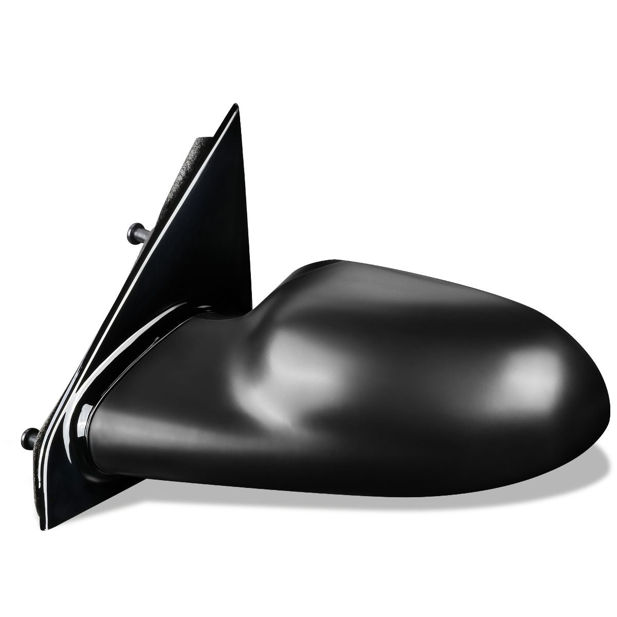 RETROVISOR MIRROR - OEM - 01-05 SATURN L SEDAN / 2004 SATURN L300 / 2000 SATURN LS SEDAN / 00-03 SATURN LW WAGON - POWERED - HEATED - PAINTABLE - BLACK - LEFT