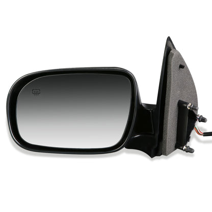 RETROVISOR MIRROR - OEM - 05-07 BUICK TERRAZA / 05-09 CHEVY UPLANDER / 97-05 CHEVY VENTURE / 97-04 OLDSMOBILE SILHOUETTE / 99-09 PONTIAC MONTANA / 97-98 PONTIAC TRANS SPORT / 05-07 SATURN RELAY - POWERED - HEATED - PAINTABLE - BLACK - LEFT