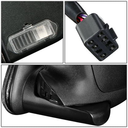 RETROVISOR MIRROR - OEM - 00-06 CHEVY SUBURBAN 1500 , 2500 / 00-06 CHEVY TAHOE / 00-06 GMC YUKON / 00-06 GMC YUKON XL 1500 - POWERED - HEATED - TEXTURED - BLACK - LEFT