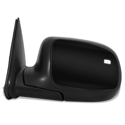 RETROVISOR MIRROR - OEM - 2002 CHEVY AVALANCHE 1500 2500 / 00-02 CHEVY SUBURBAN 1500 2500 / 00-06 CHEVY TAHOE / 00-02 GMC YUKON XL 1500 / 01-02 GMC SIERRA 1500 - POWERED - HEATED - PAINTABLE - BLACK - LEFT